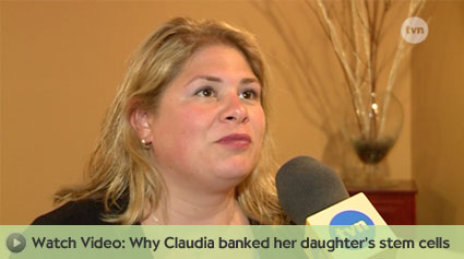 Claudia banked for her daughter
