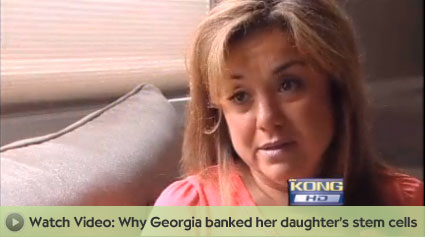 Georgia banked for her daughter